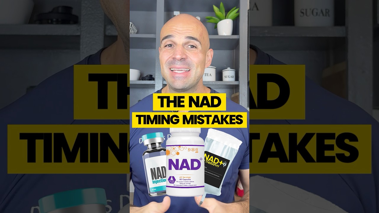 Are You Taking NAD+ at The Right Time? ⏰🤔 #peptides