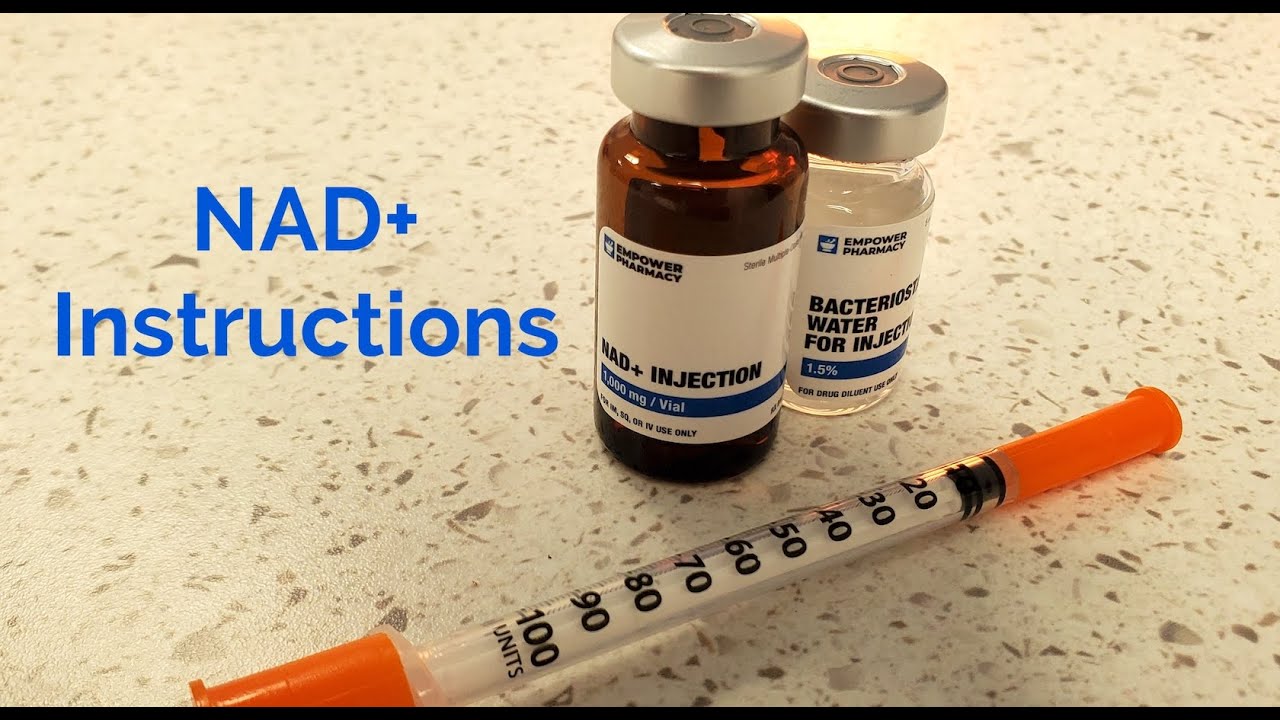 Starting NAD+ Injection therapy: How to reconstitute (Mix) &amp; inject NAD shots. NAD By MedClub