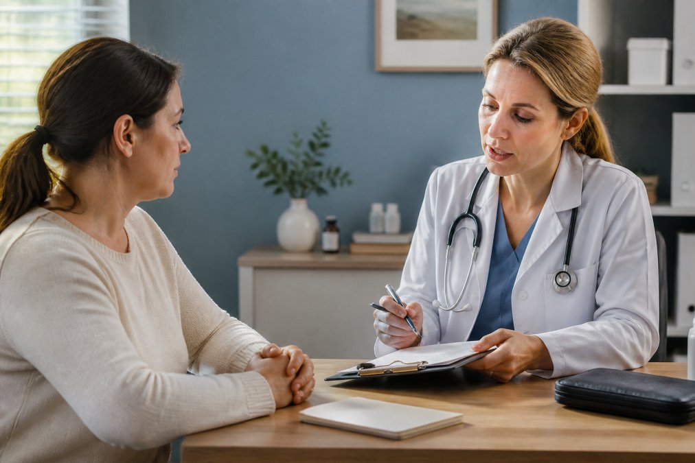 Professional illustration showing Healthcare for best GLP-1 weight loss