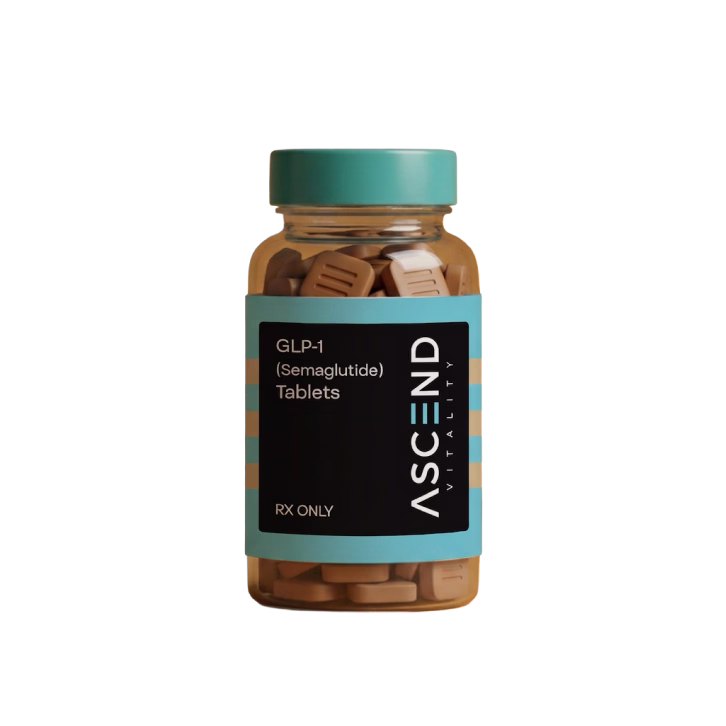 glp semaglutide tablets mockup