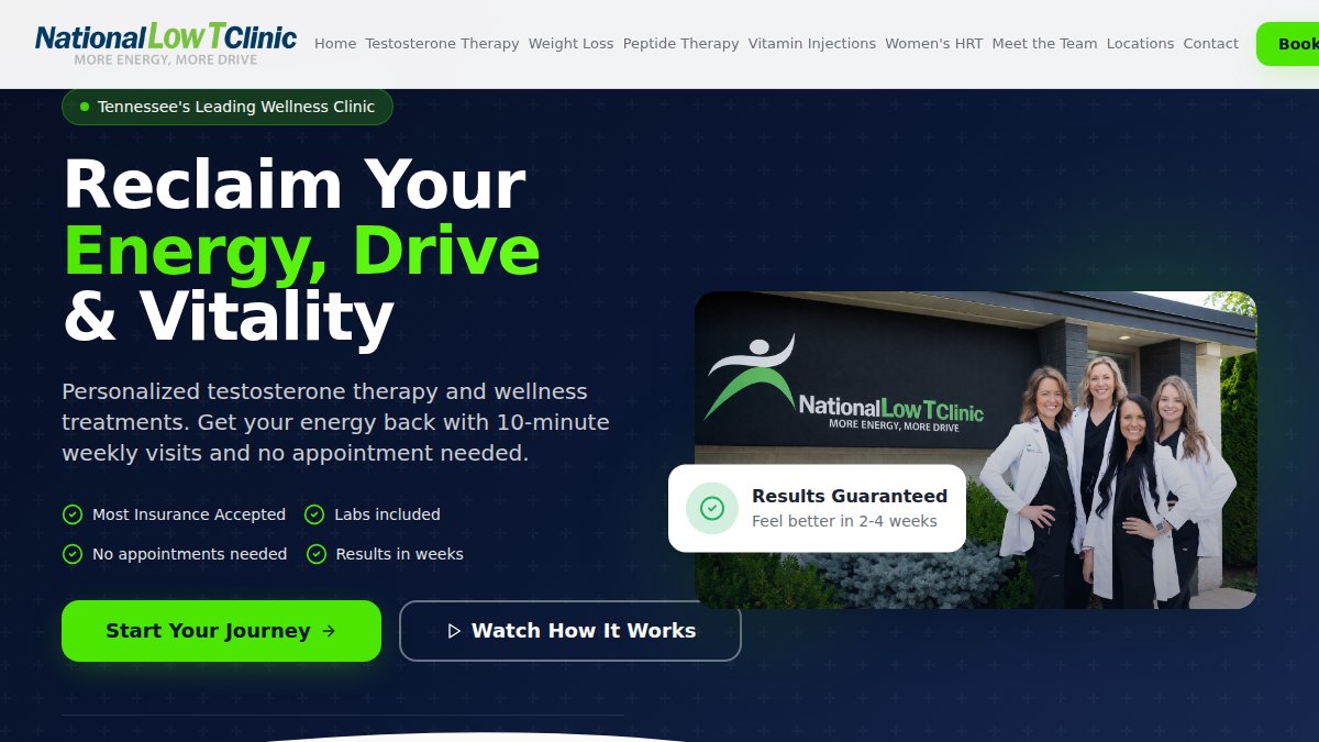 Screenshot of nationallowt.com interface